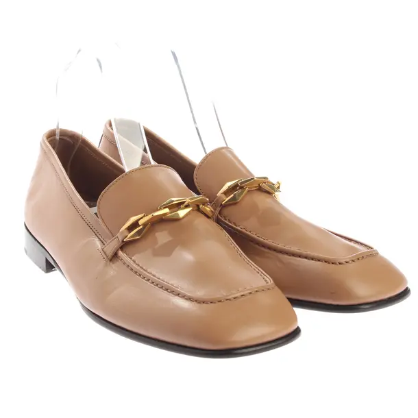 Loafers, in Braun, Jimmy Choo