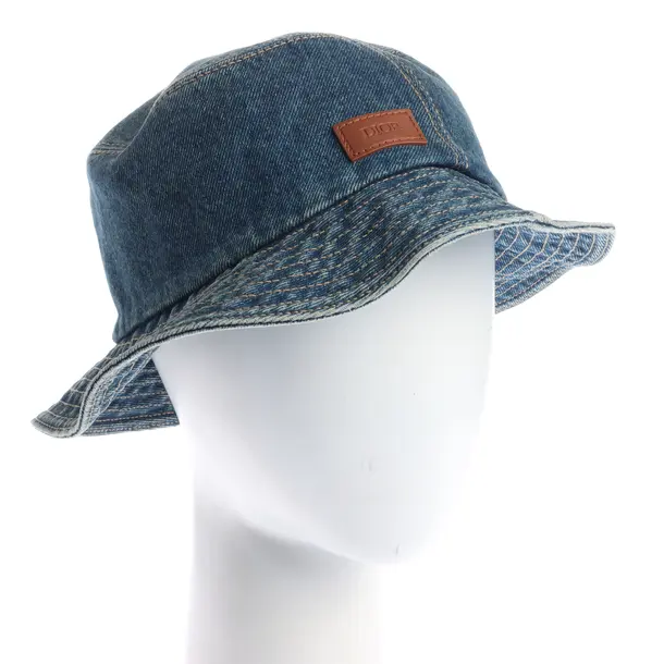Hat, in Blue, Cotton, Dior
