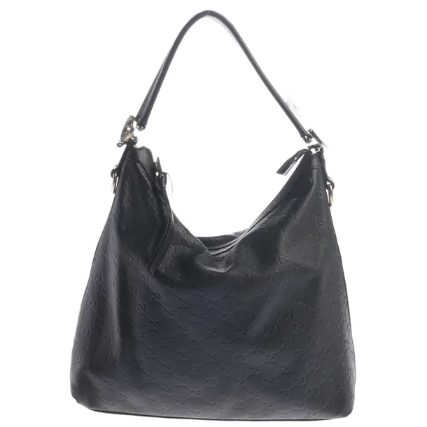 Shoulder Bag, in Black, Leather, Gucci