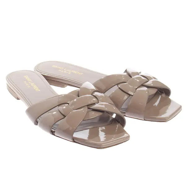 Sandalen, in Beige, Saint Laurent
