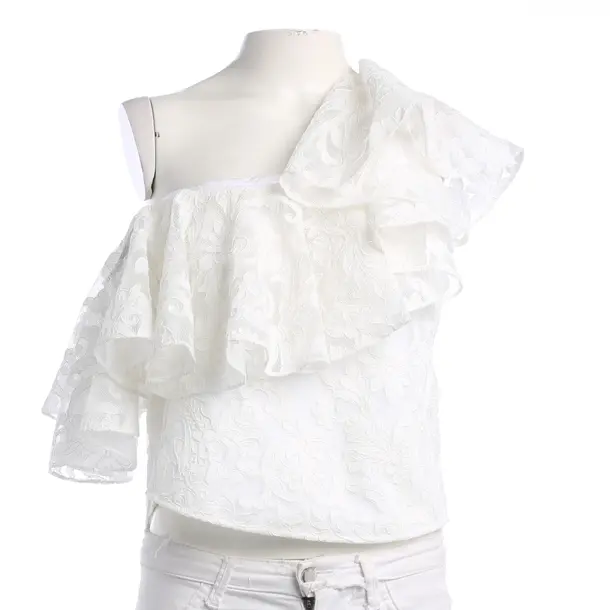 Bluse, in Weiß, Polyester, Giambattista Valli