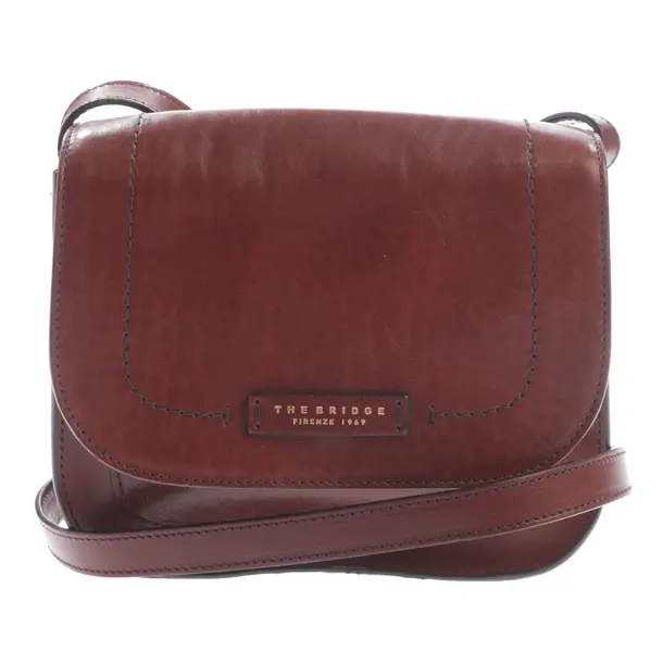 Shoulder Bag, in Brown, Leather, The Bridge