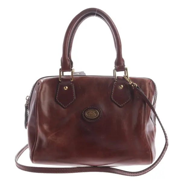 Handbag, in Brown, Leather, The Bridge