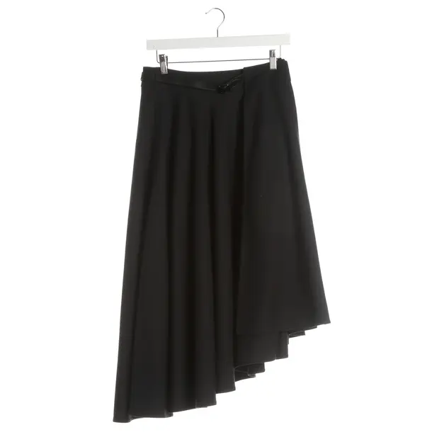 Skirt, in Black, Wool, Hermès