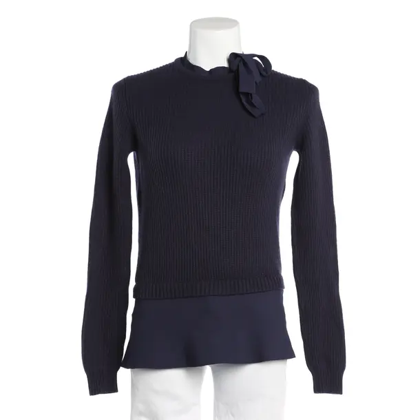Jumper, in Navy, Wool, Valentino