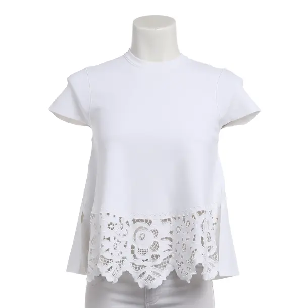 Shirt, in Weiß, Viskose, Valentino