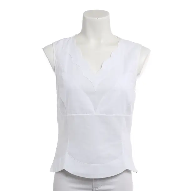 Top, in White, Cotton, Dior