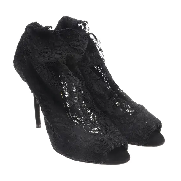 Peep Toes, in Black, Dolce & Gabbana