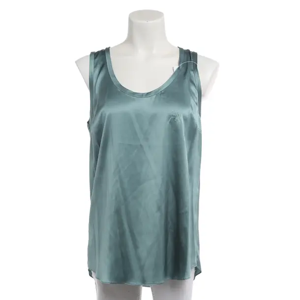 Top, in Blue, Cotton, Brunello Cucinelli