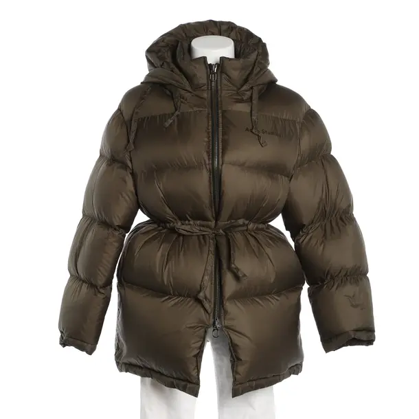 Winter Jacket, in Olive Green, Polyamide, Acne Studios