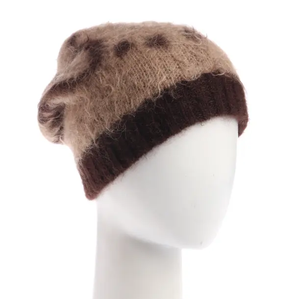 Mütze, in Dunkelbraun, Polyimid, Gucci