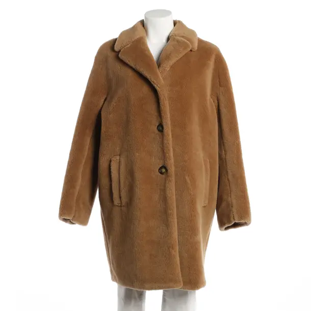 Cappotto invernale, in Marrone chiaro, Lana, Max Mara