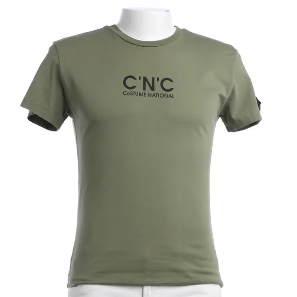 T-Shirt, in Olive Green, Cotton, Comme des Garcons