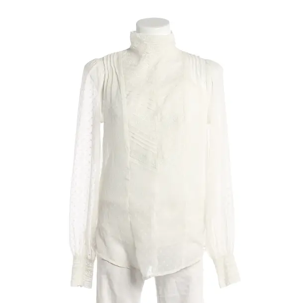 Blouse, in Cream, Polyester, Lauren Ralph Lauren