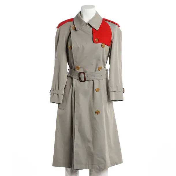Cappotto mezza stagione, in Grigio chiaro, Cotone, Burberry