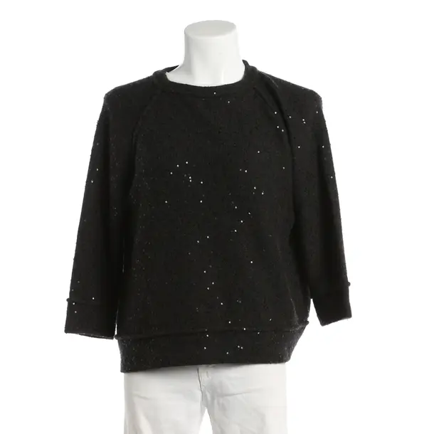 Maglione, in Nero, Cachemire, Brunello Cucinelli