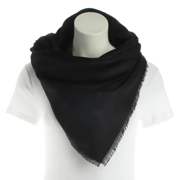 Tuch, in Schwarz, Seide, Cartier