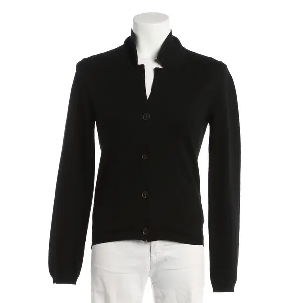 Cardigan, in Black, Cotton, Jil Sander