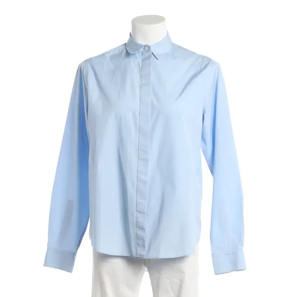 Bluse, in Hellblau, Baumwolle, Acne Studios