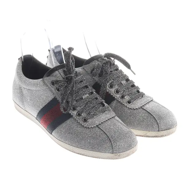 Sneaker, in Silber, Gucci