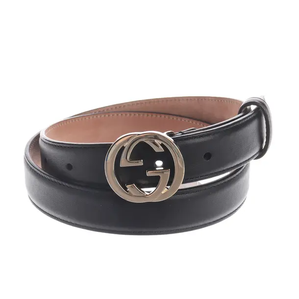 Belt, in Black, Leather, Gucci