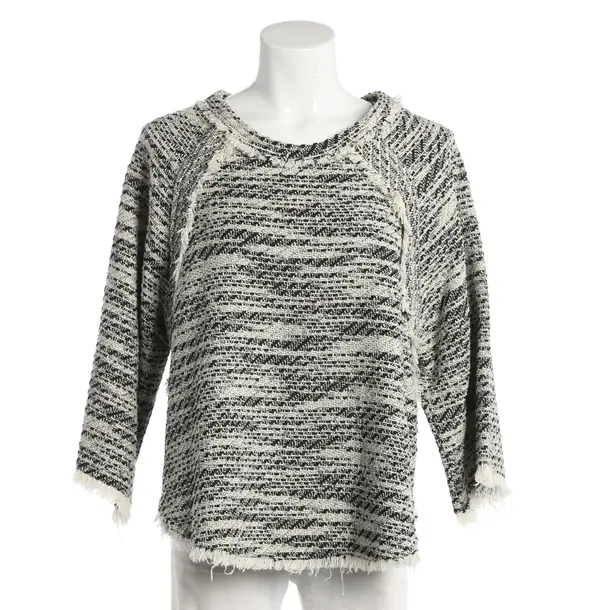 Jumper, in Black, Cotton, Iro