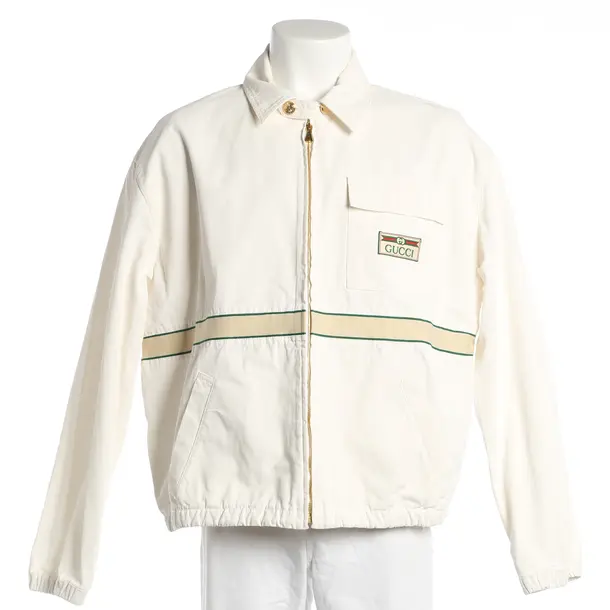 Summer Jacket, in White, Cotton, Gucci