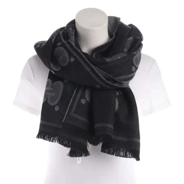 Schal, in Grau, Wolle, Gucci
