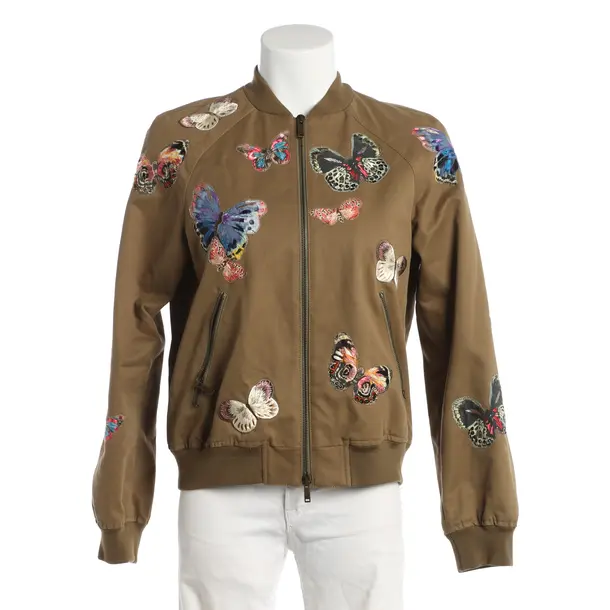 Bomber Jacket, in Multicolored, Cotton, Valentino