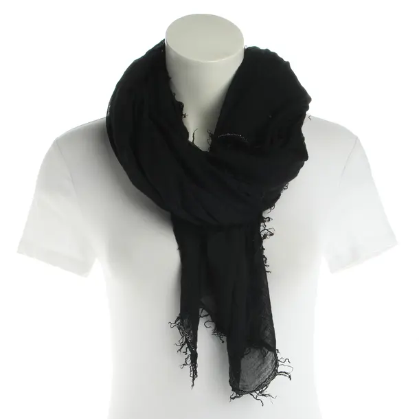 Tuch, in Schwarz, Baumwolle, Faliero Sarti