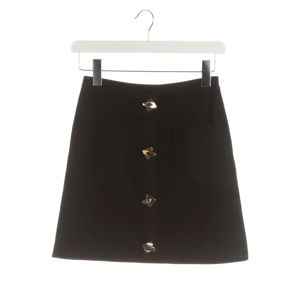 Rock, in Schwarz, Viskose, self-portrait