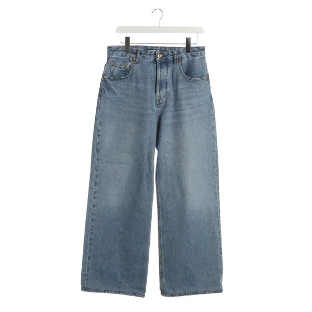 Straight Fit Jeans, in Blue, Cotton, Jacquemus