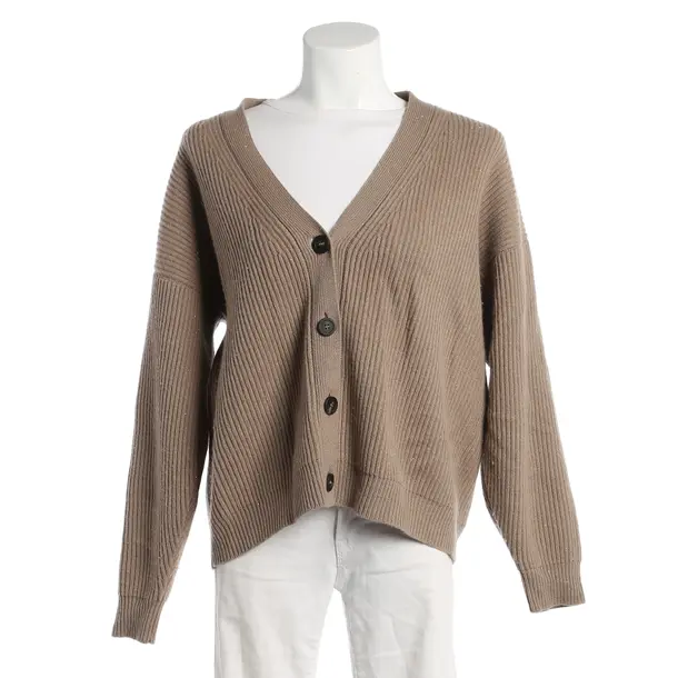Strickjacke, in Beige, Wolle, Peserico