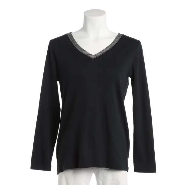 Longsleeve, in Navy, Baumwolle, Fabiana Filippi