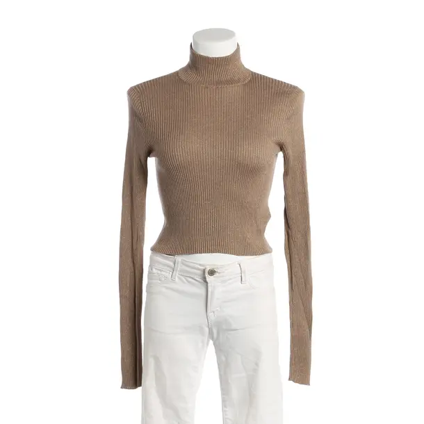 Pullover, in Braun, Kaschmir, Brunello Cucinelli