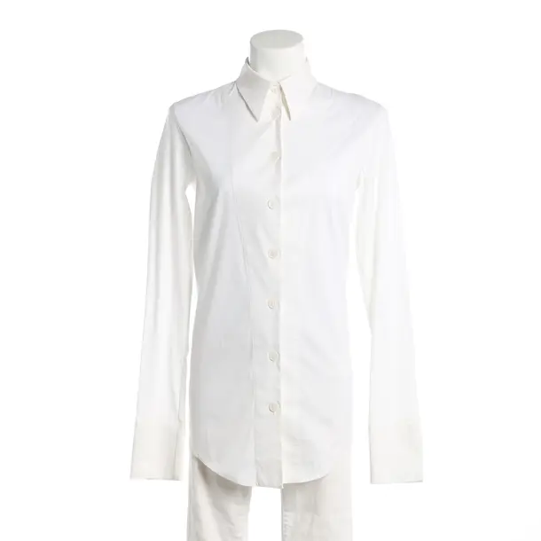 Bluse, in Cream, Baumwolle, Jil Sander