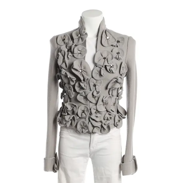 Sommerjacke, in Hellgrau, Wolle, Emporio Armani