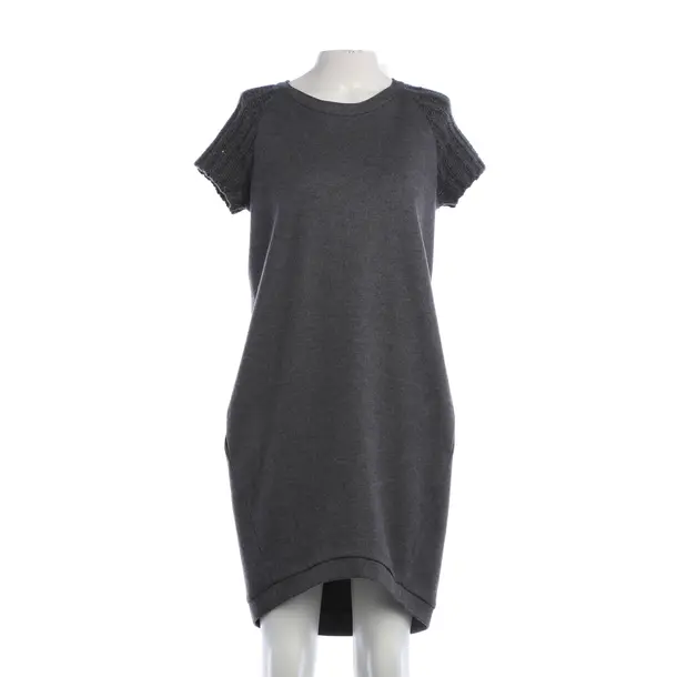 Dress, in Gray, Wool, Brunello Cucinelli