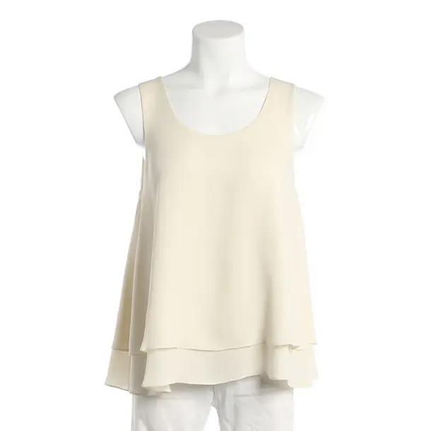 Top, in Cream, Silk, Theory