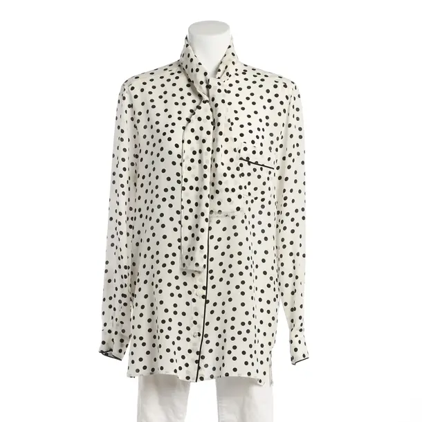 Bluse, in Cream, Seide, Dolce & Gabbana
