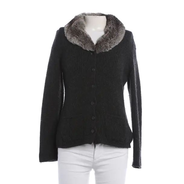 Cardigan, in Gray, Cashmere, Iris von Arnim