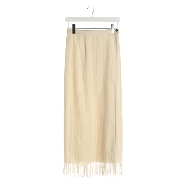 Skirt, in Cream, Cashmere, Iris von Arnim