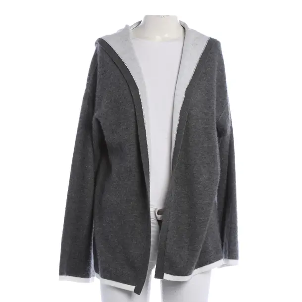 Cardigan, in Gray, Cashmere, Jil Sander