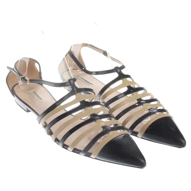 Flats, in Black, Giorgio Armani