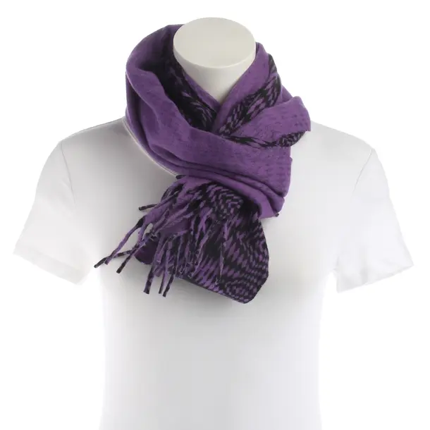 Scarf, in Purple, Cashmere, Versace