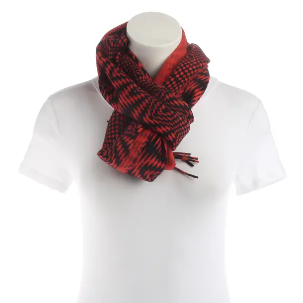 Scarf, in Red, Cashmere, Versace