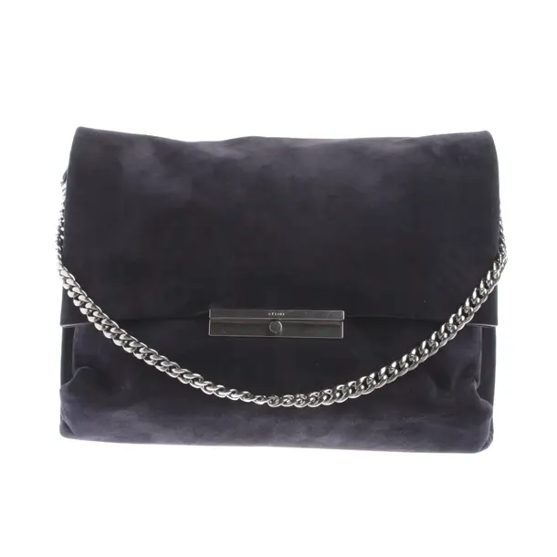 Schultertasche, in Navy, Leder, Céline