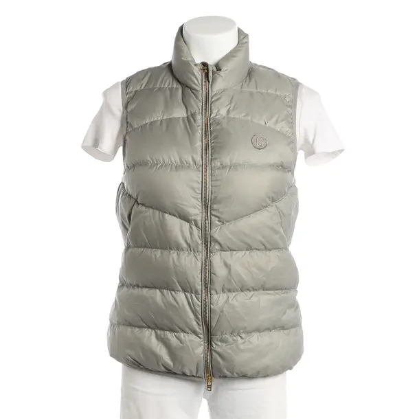 Vest, in Light Gray, Polyimide, Closed