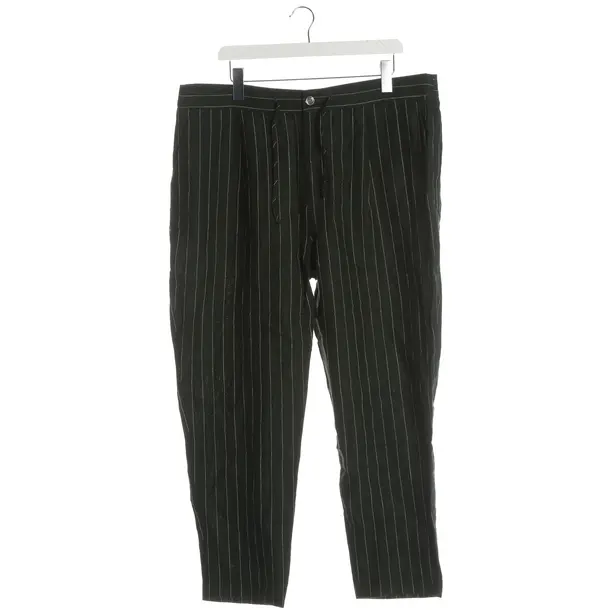 Hose, in Grün, Leinen, Emporio Armani