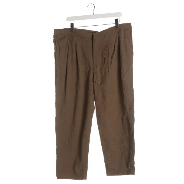Pants, in Brown, Cotton, Giorgio Armani